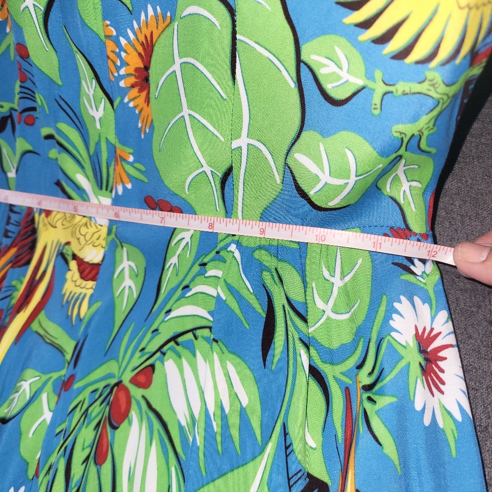 Trashy Diva Green and Orange Maxi Sundress - Picture 6 of 6